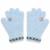 Gants doux et élégants avec bijoux mademoiselle Bleu 1 - vertbaudet enfant 