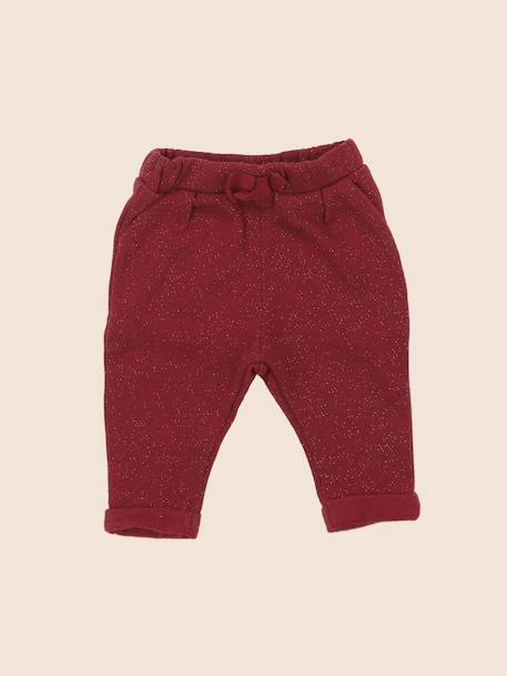 Pantalon - 3 mois Rouge 1 - vertbaudet enfant 