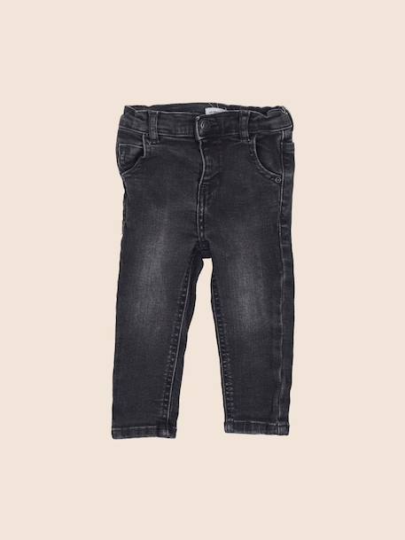 Jean - 9 mois Gris 1 - vertbaudet enfant 