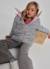 Parka fille tissu technique réversible fleurs Rose 2 - vertbaudet enfant 