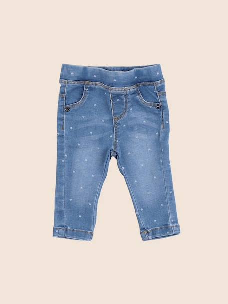 Jegging - 3 mois Bleu 1 - vertbaudet enfant 