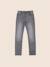 Jean - 12 ans Gris 1 - vertbaudet enfant 