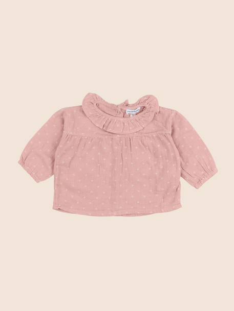 Blouse - 6 mois Rose 1 - vertbaudet enfant 
