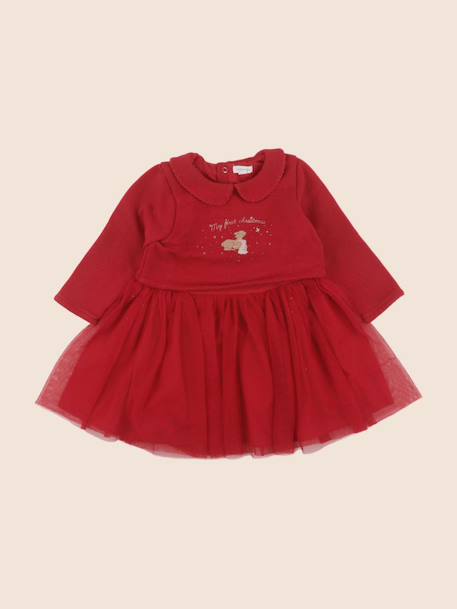 Robe - 18 mois Rouge 1 - vertbaudet enfant 