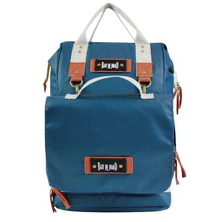 Sac à dos à langer camille Blanc+Bleu 7 - vertbaudet enfant 