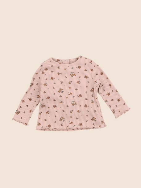 Tee-shirt - 6 mois Rose 1 - vertbaudet enfant 