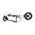 Trottinette ville pneus gonflables double frein dès 6 ans bigwheel air Orange 4 - vertbaudet enfant 