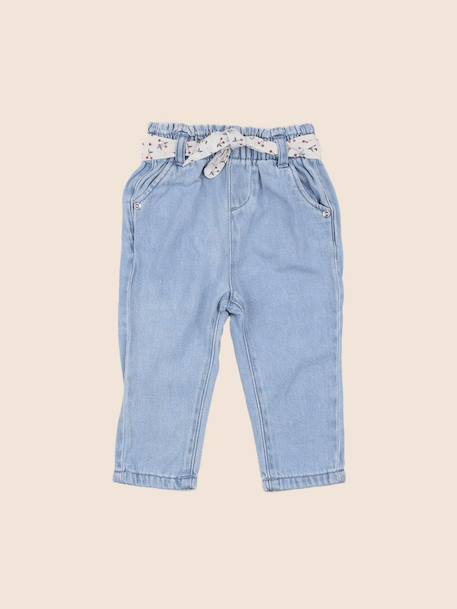 Jean - 6 mois Bleu 1 - vertbaudet enfant 
