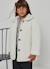 Manteau fille Blanc 1 - vertbaudet enfant 