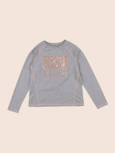 Tee-shirt - 10 ans Gris 1 - vertbaudet enfant 