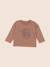 Tee-shirt - 9 mois Marron 1 - vertbaudet enfant 