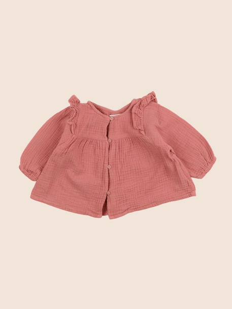 Blouse - 6 mois Rose 1 - vertbaudet enfant 
