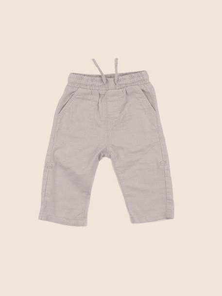 Pantalon - 6 mois Beige 1 - vertbaudet enfant 