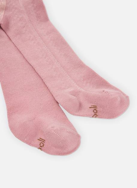 Collant bébé côtelé Rose 2 - vertbaudet enfant 