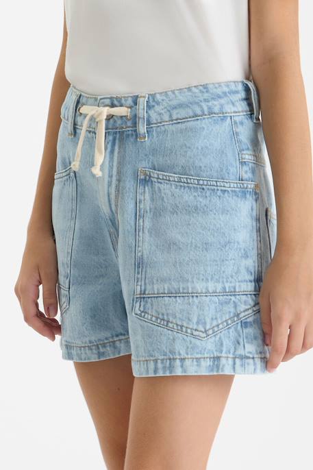 Short en jeans lavandou Blue 6 - vertbaudet enfant 