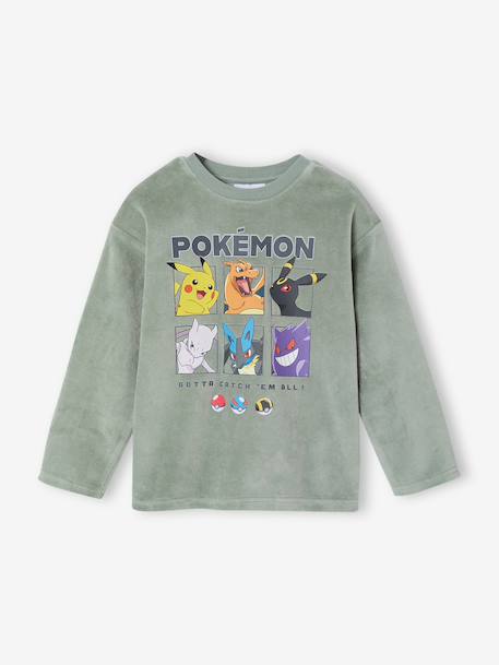 Pyjama Pokemon garçon vert sauge 2 - vertbaudet enfant 