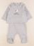 Pyjama coton - 3 mois Gris 1 - vertbaudet enfant 