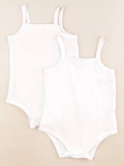 Seconde main-Fille-Body bébé-Lot de 2 bodies en coton - 36 mois