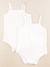 Lot de 2 bodies en coton - 36 mois Blanc 1 - vertbaudet enfant 