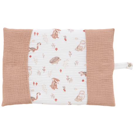 Protège-carnet de santé clairière et mocha Blanc, mocha 2 - vertbaudet enfant 