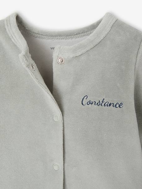 Lot de 2 pyjamas naissance manches longues vert sauge 6 - vertbaudet enfant 