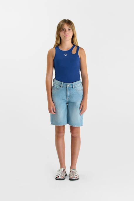 Bermuda short en jeans bourdon Blue 2 - vertbaudet enfant 