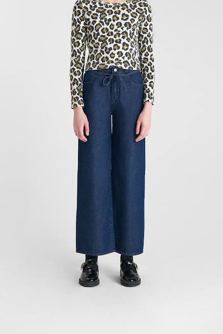 Pantalon flare en jeans alexgi Midnight 1 - vertbaudet enfant 