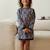 Robe fille en molleton ollie Bleu 5 - vertbaudet enfant 