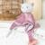 Carré doudou bebe bamboo - chat - 24 cm s/carte Gris 3 - vertbaudet enfant 