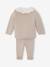 Ensemble 3 pièces naissance bébé tricot beige chiné 5 - vertbaudet enfant 