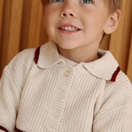 Pull garçon en tricot pistache Bordeaux 6 - vertbaudet enfant 