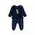 Pyjama bébé en velours ollie Bleu 2 - vertbaudet enfant 