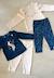 Lot de 2 pyjamas enfant 2 pièces en velours ollie Bleu 1 - vertbaudet enfant 