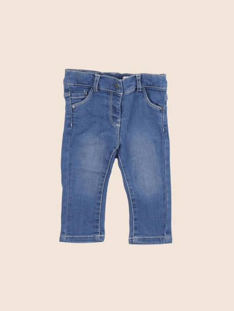 Jean - 6 mois Bleu 1 - vertbaudet enfant 