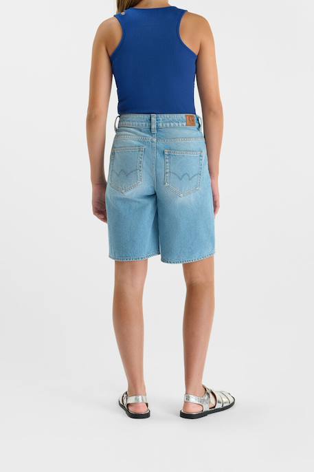 Bermuda short en jeans bourdon Blue 4 - vertbaudet enfant 