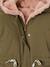 Parka réversible enfant fille kaki+marine 7 - vertbaudet enfant 