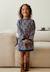 Robe fille en molleton ollie Bleu 1 - vertbaudet enfant 