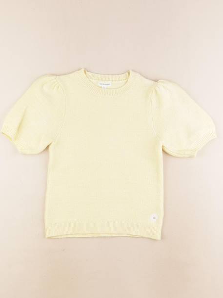 Pull - 8 ans Jaune 1 - vertbaudet enfant 