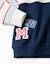 Sweat en coton peigné avec imprimés mickey Bleu foncé 4 - vertbaudet enfant 