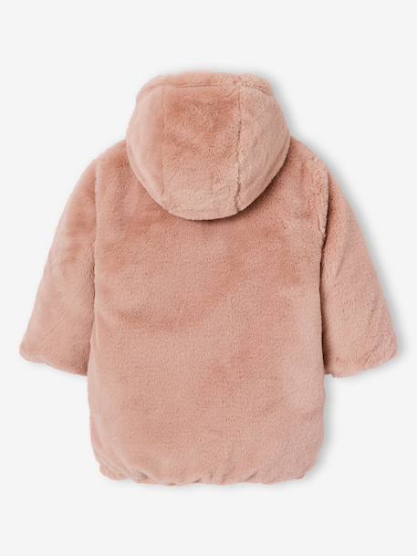 Parka réversible enfant fille kaki+marine 6 - vertbaudet enfant 