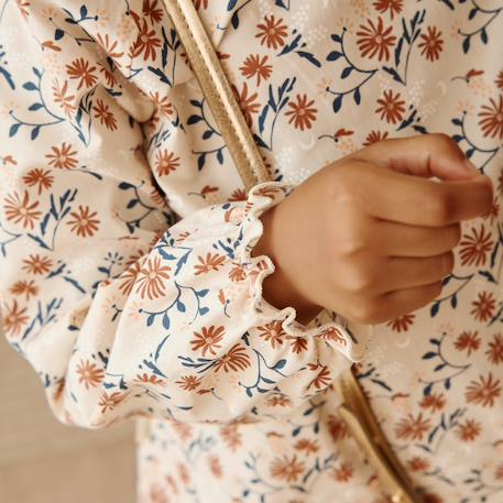 Blouse enfant en popeline ollie Vanille 6 - vertbaudet enfant 