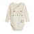 Lot de 3 bodies bébé manches longues ouverture croisée caramel Marron 6 - vertbaudet enfant 
