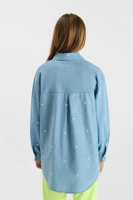 Chemise elidagi Sky blue 4 - vertbaudet enfant 