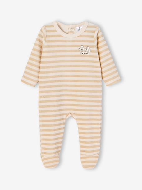 Lot de 2 pyjamas bébé Disney Tic et Tac beige 2 - vertbaudet enfant 