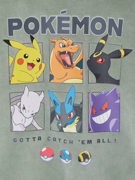 Pyjama en velours Pokemon garçon vert sauge 5 - vertbaudet enfant 
