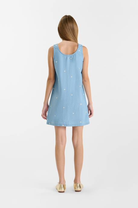 Robe droite lissagi Sky blue 2 - vertbaudet enfant 