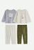 Lot de 2 pyjamas bébé 2 pièces en velours pistache Beige 1 - vertbaudet enfant 