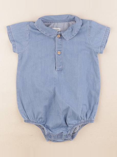 Body à col - 18 mois Bleu 1 - vertbaudet enfant 