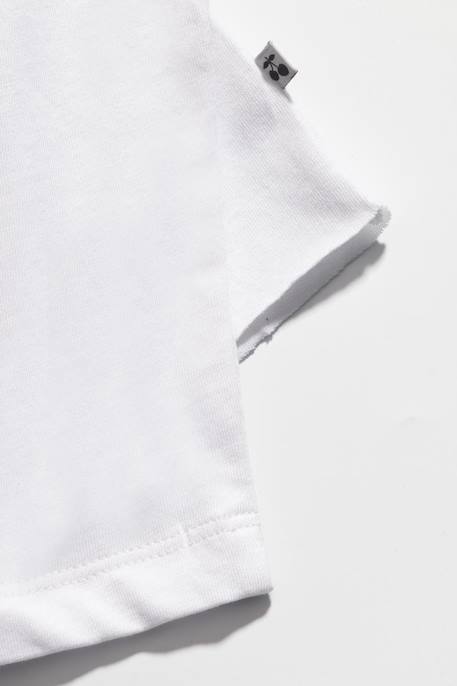 Tee-shirt catigi White 3 - vertbaudet enfant 