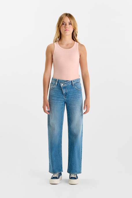 Jeans droite carry, longueur 34 Blue 2 - vertbaudet enfant 